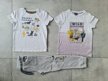Ensemble T-shirt manches courtes pantalon jogging 6 ans