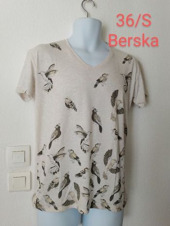 Tee shirt oiseaux homme 36/S