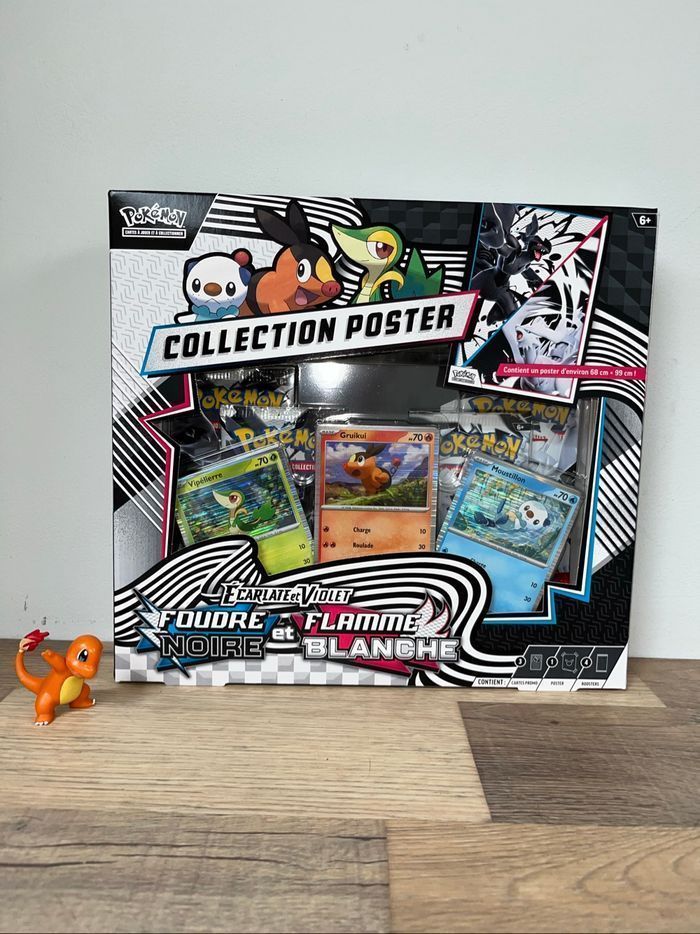 Coffret collection poster ev10.5 foudre noire flamme blanche