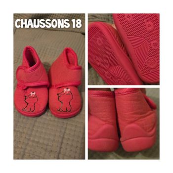 Chaussons fille 18