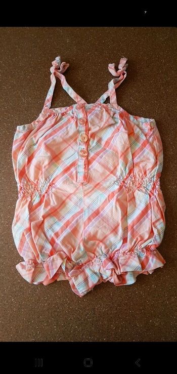 Combishort tape à l oeil 6 mois