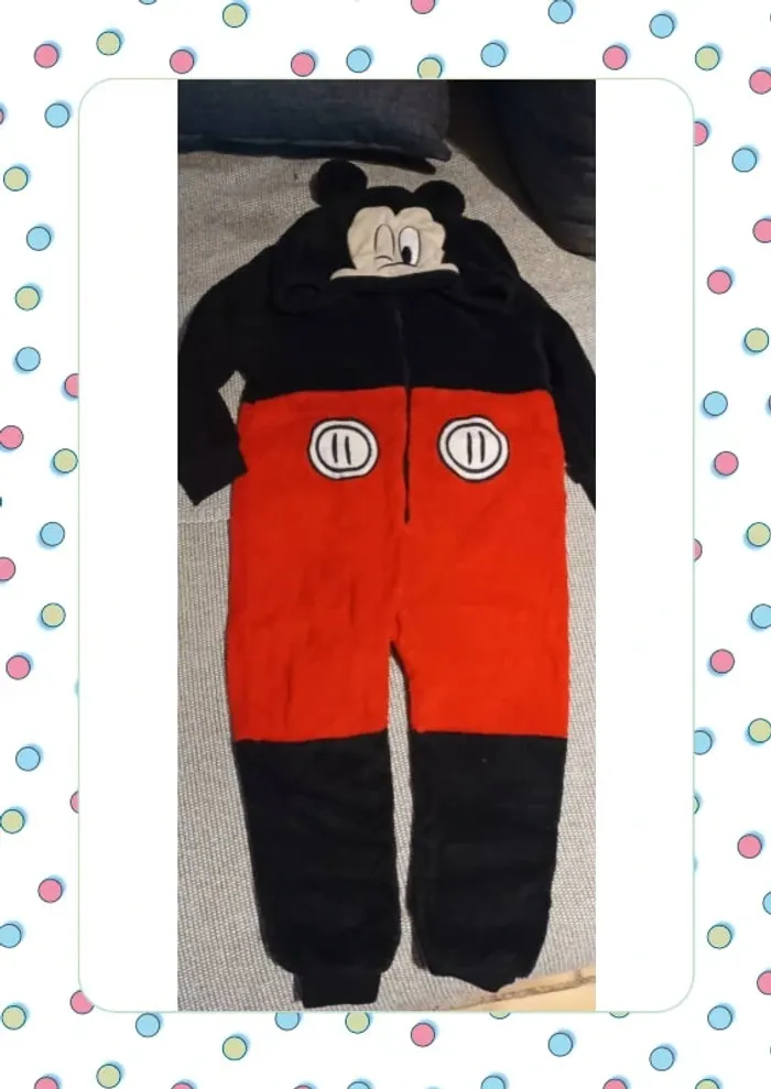 Pyjama combi polaire Mickey