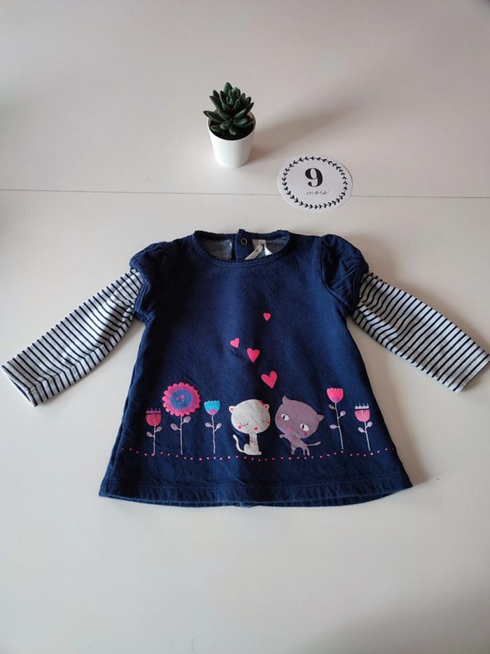 Tee-shirt manches longues Orchestra bébé – 9 mois