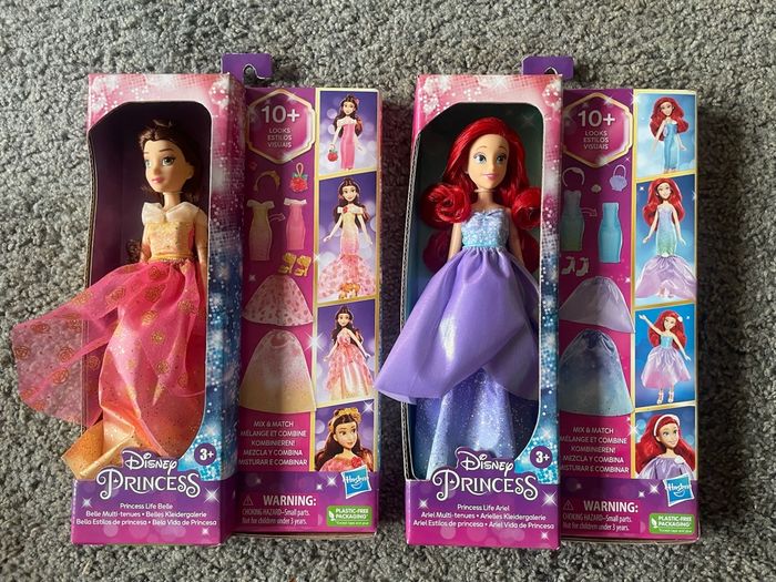 Disney Princesse Belle et Ariel