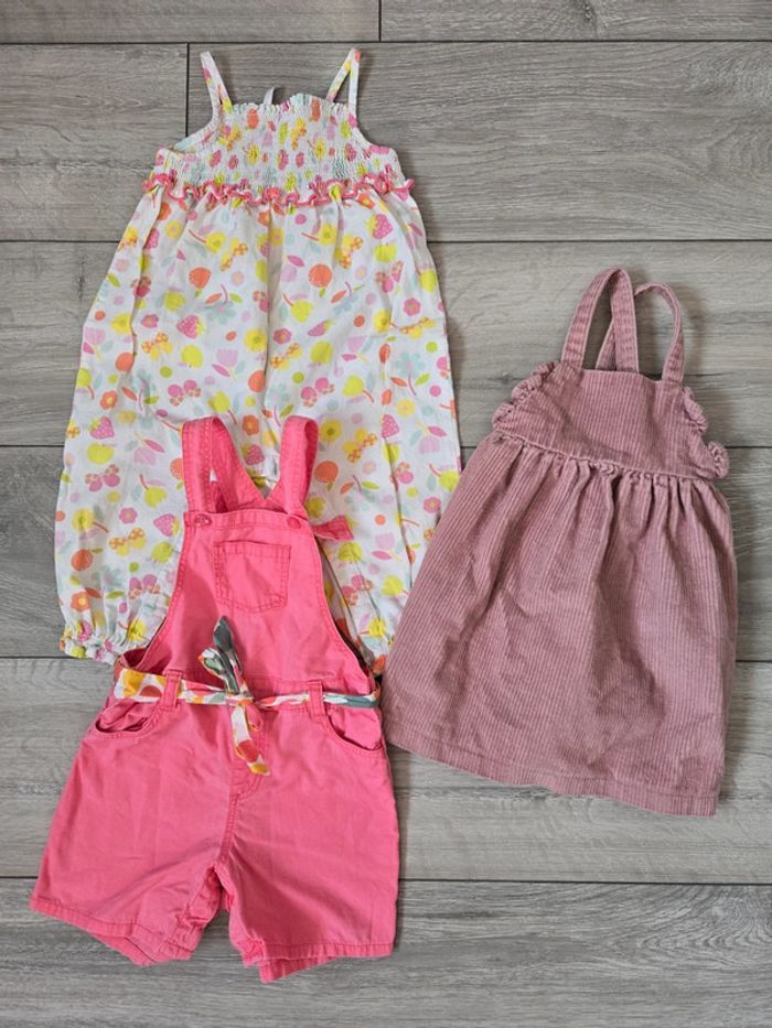 Lot vêtements bébé fille 18mois/81cm - photo numéro 1