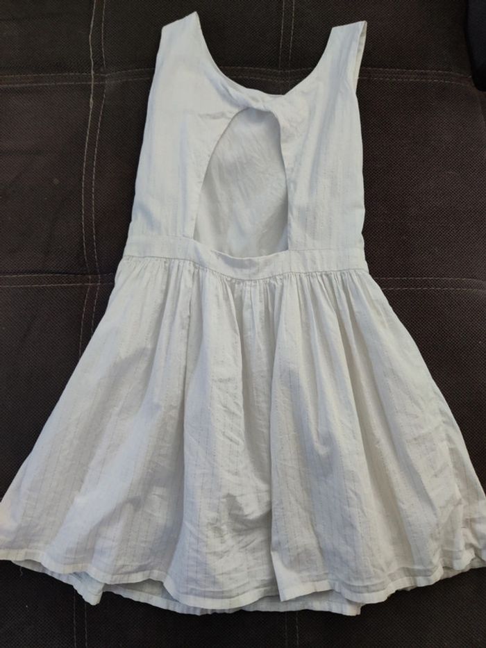 Robe blanche argentée - photo numéro 2