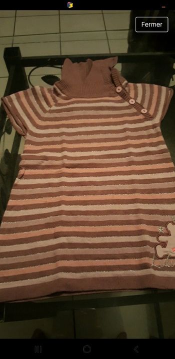 Robe pull fille 👧