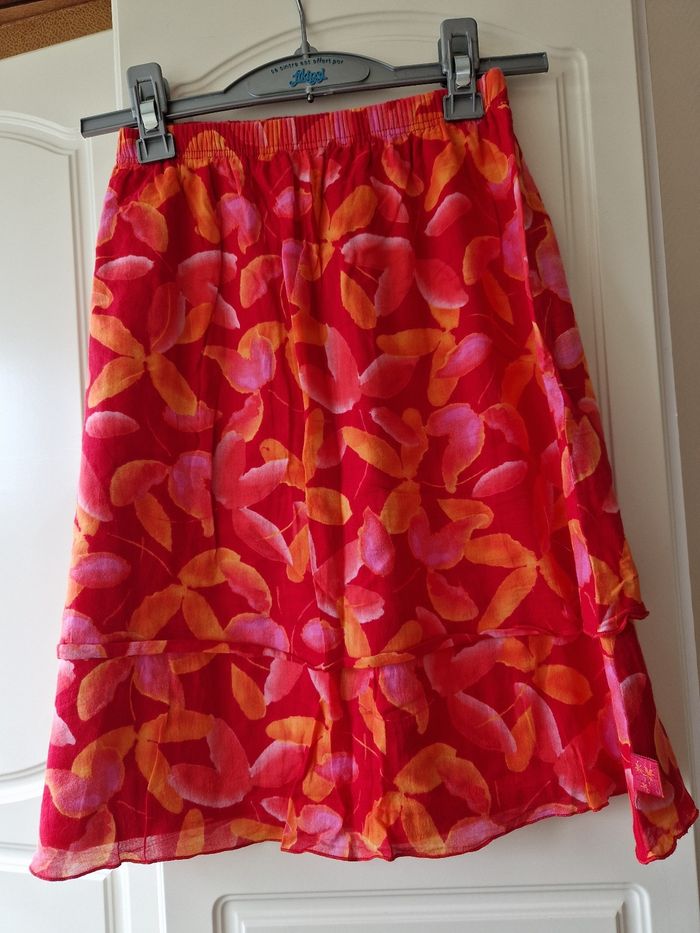 Jupe à volants Clayeux taille 12 ans