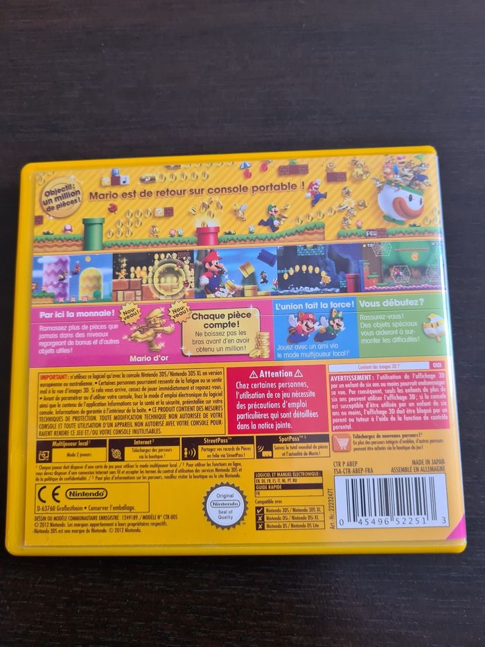 Jeu Super Mario - photo numéro 2