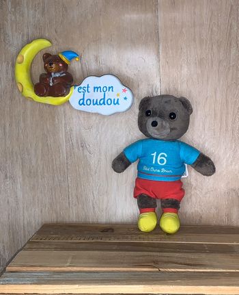 POP09 doudou ours 🐻 brun