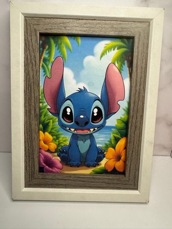 Affiche stitch tropical