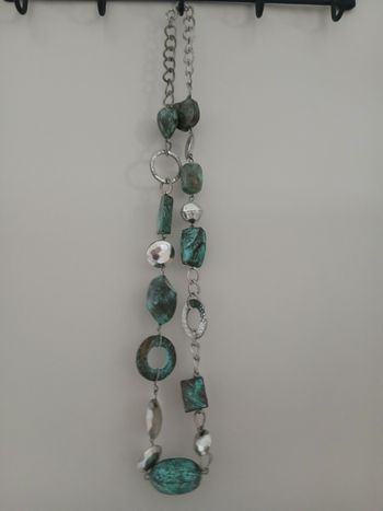 Collier fantaisie vert