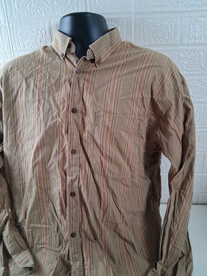 Chemise Tacot Bleu Vintage taille L - photo numéro 3