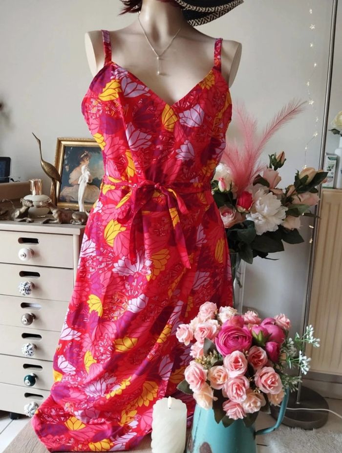 🪷Robe Légère Fleurie La Fiancée du Mékong T40/42🪷 - photo numéro 17
