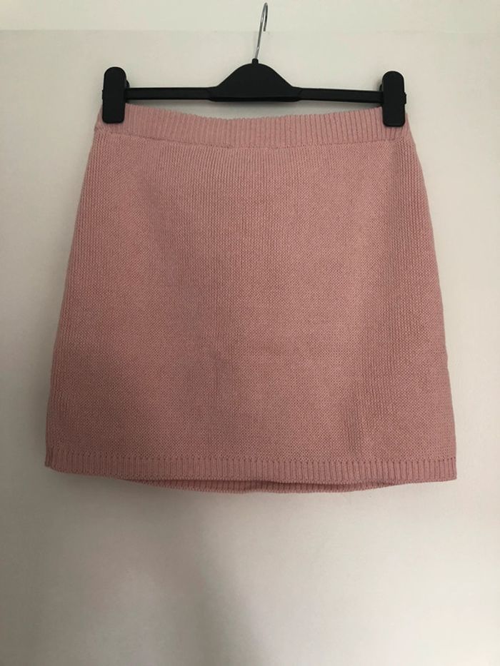 Superbe belle mini jupe en maille taille haute Zara neuve avec étiquette taille M - photo numéro 6