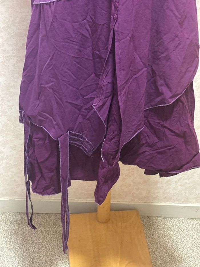 Robe violette taille 44 marque c.b fashion - photo numéro 3