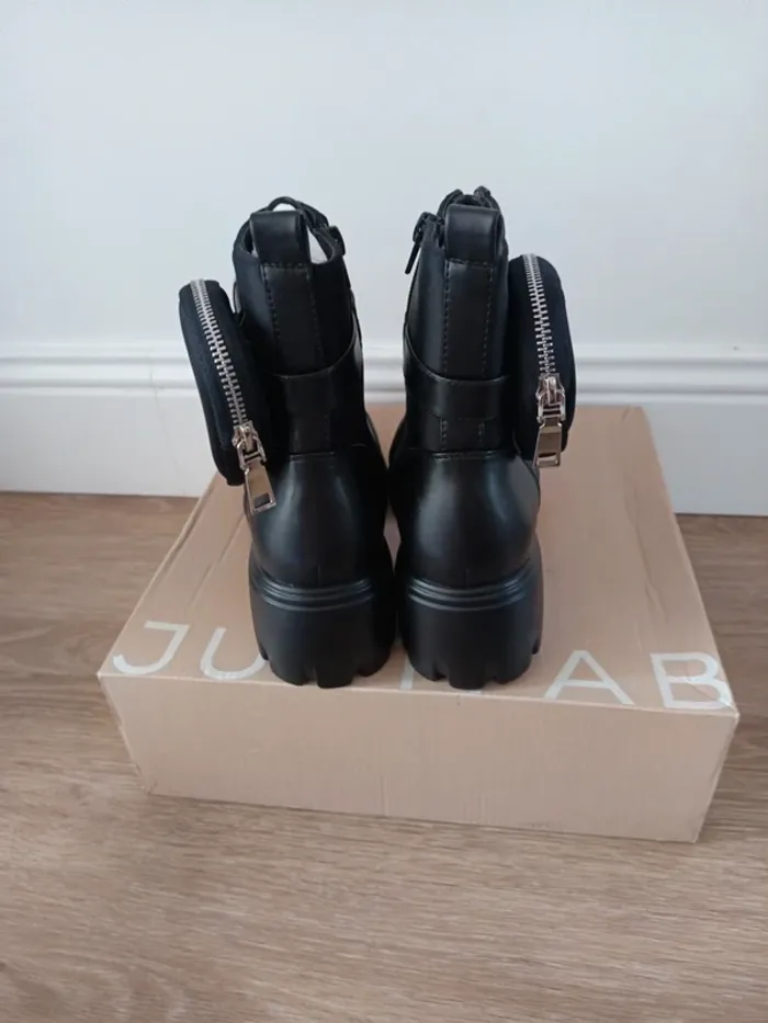 Magnifique paires de bottines just fab taille 40 - photo numéro 4