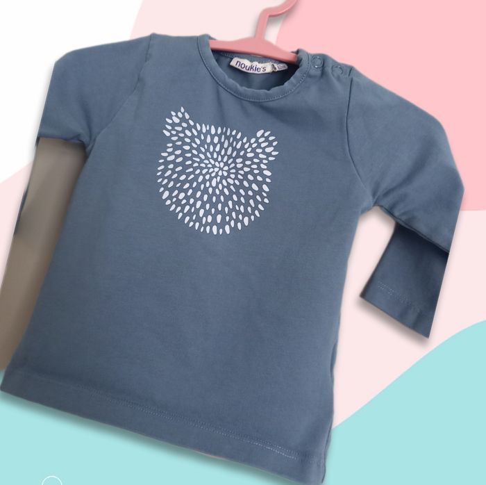 Tee shirt manches longues noukies 3 mois