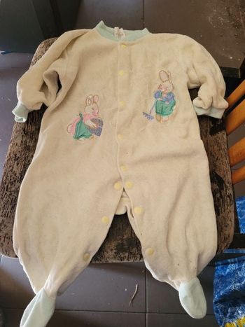 Pyjama velours 6 mois