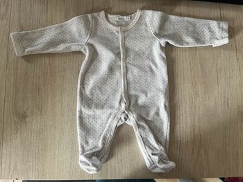 Pyjama en velours - 1 mois