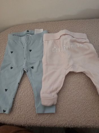 Lot leggings bébé 1 mois