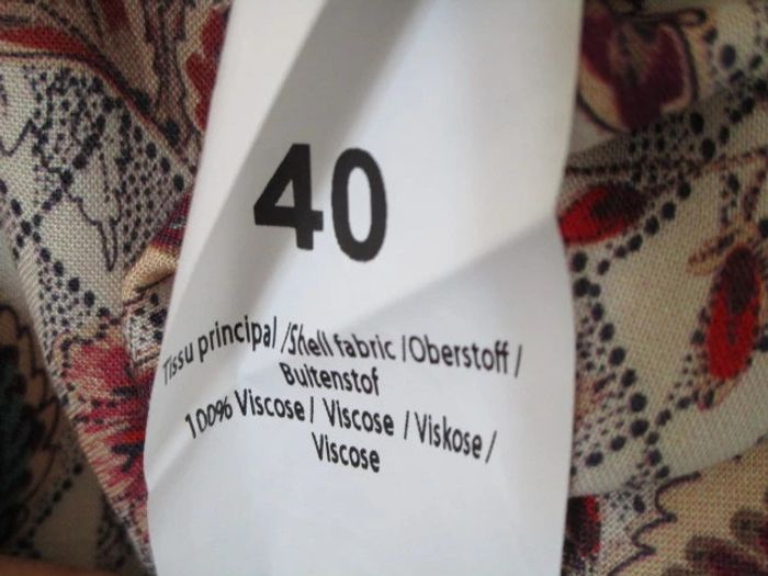 Combinaison beige à motifs Grain de Malice 40 NEUVE - photo numéro 9