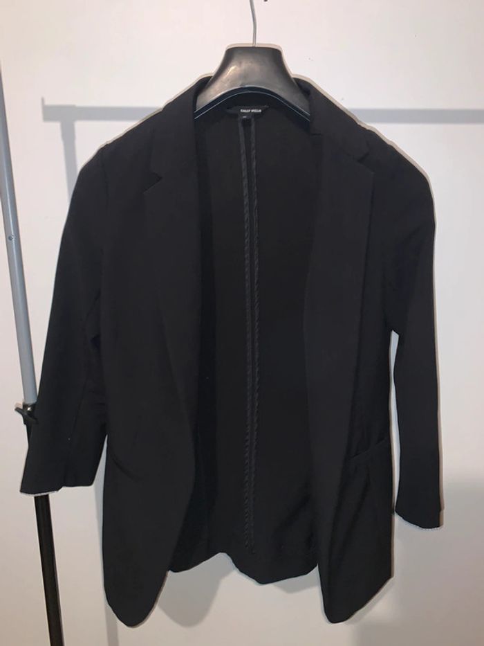 Blazer noir taille 36/38 sans marque - photo numéro 2