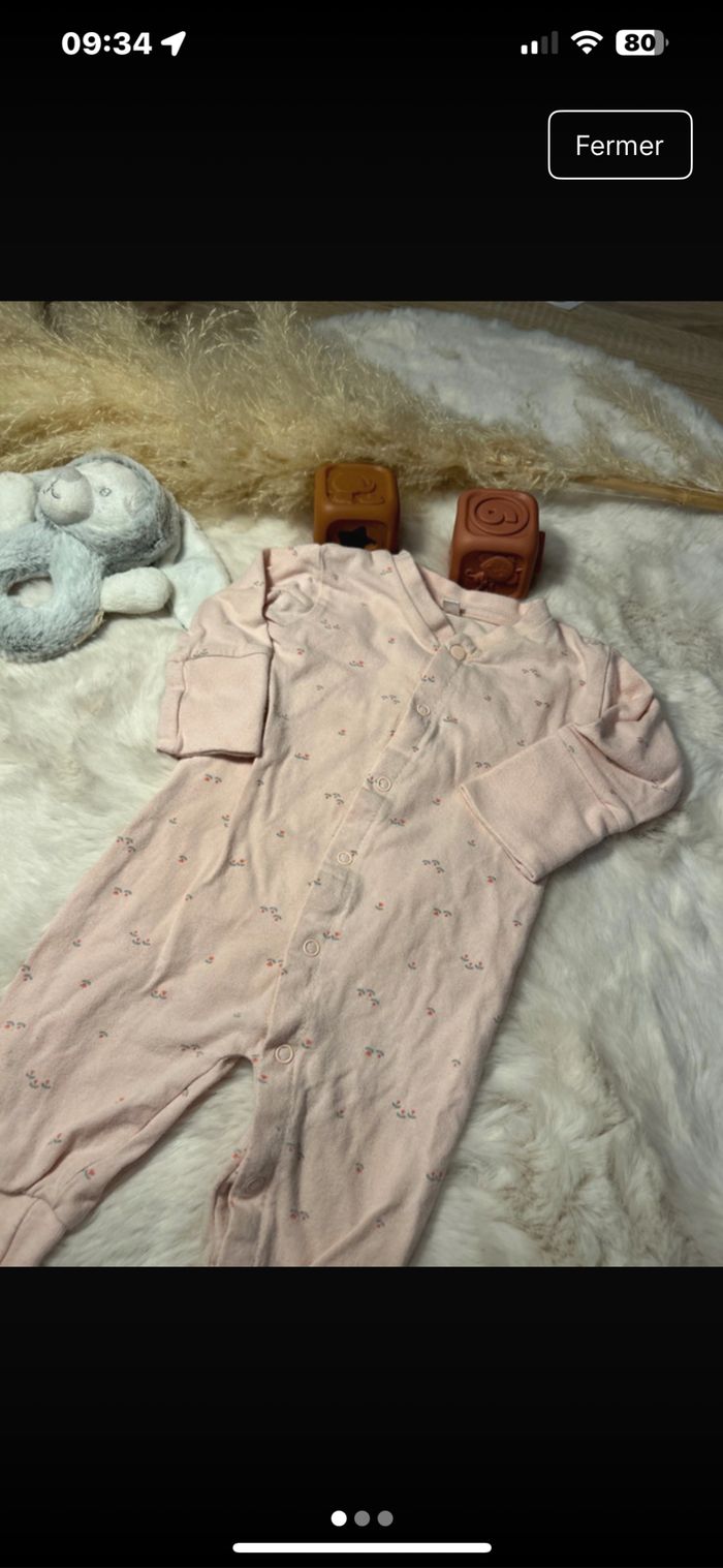 Pyjama léger 1-3 mois HEMA