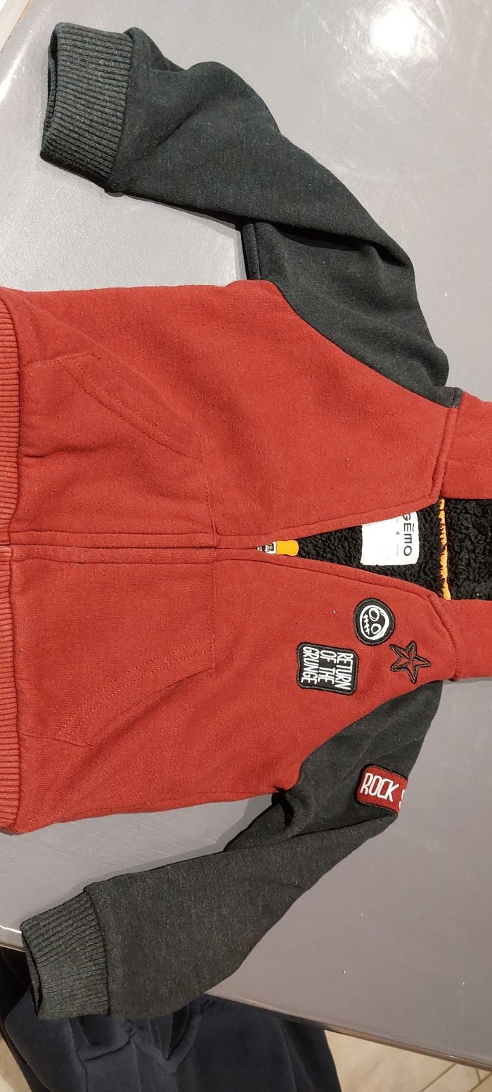 Veste zippée capuche gilet polaire doux - photo numéro 6