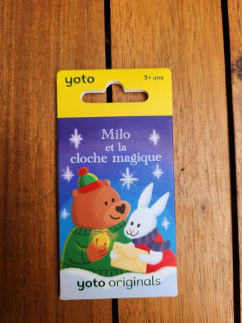 carte yoto milo et la cloche magique