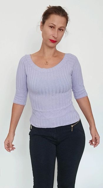 Joli haut brodé vintage