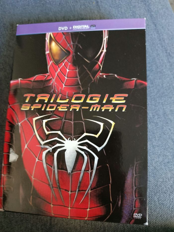 DVD  trilogie spiderman