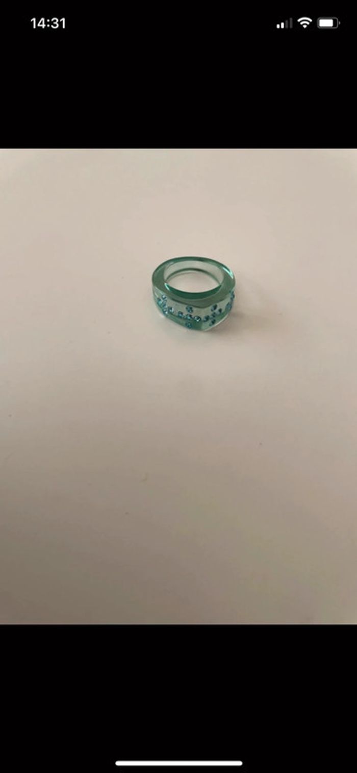 Bague bleu femme - photo numéro 14