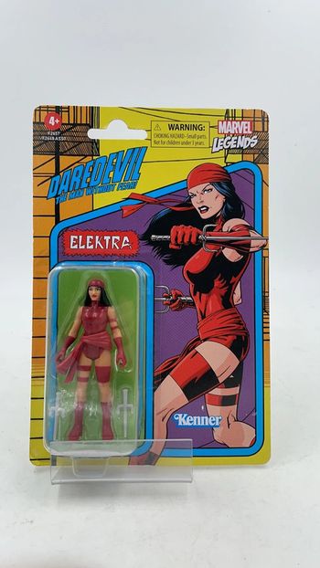 Figurine Marvel Legends Daredevil Elektra Kenner Hasbro neuf
