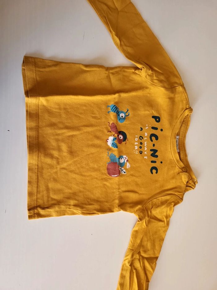 T shirt manches longues 9 mois - photo numéro 2