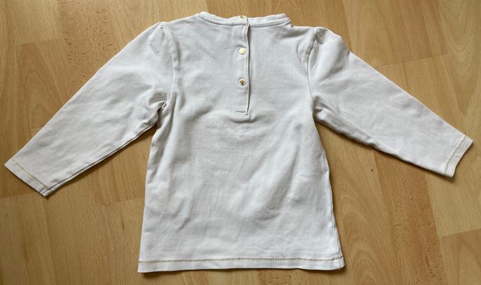 T-shirt manches longues imprimé taille 18 mois - photo numéro 3