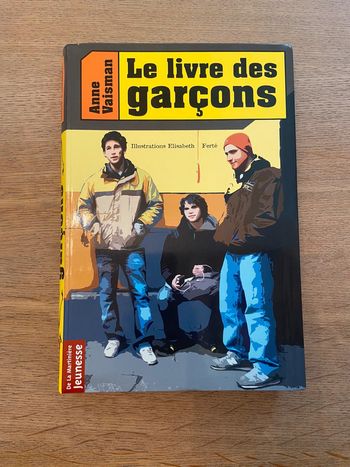 « Le livre des garçons » Anne Vaisman