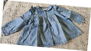 Blouse effet jeans