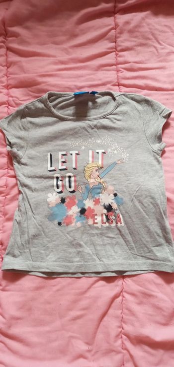 Tee-shirts Disney reine des neige taille 3 ans