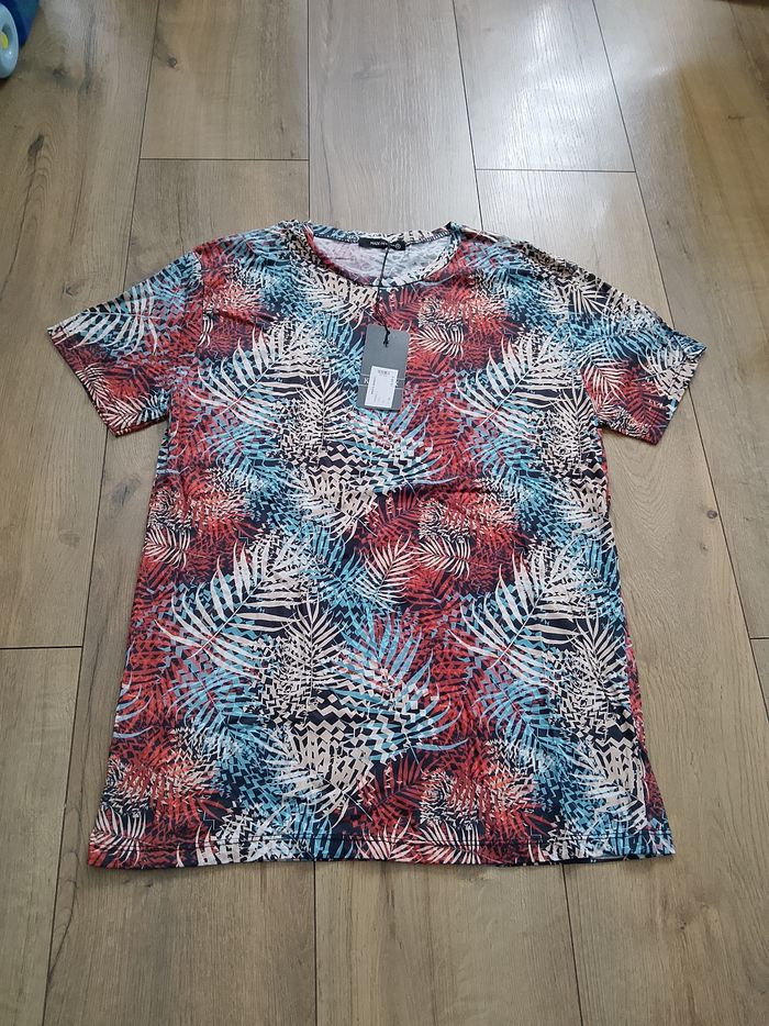 T-shirt manches courtes pour homme motifs fleurs xl MTX