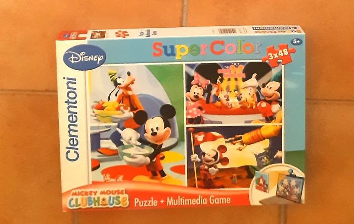 3 puzzles Disney de 48 pièces - photo numéro 2