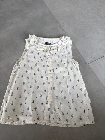 Chemise manches courtes  fluide 4 ans Kiabi 