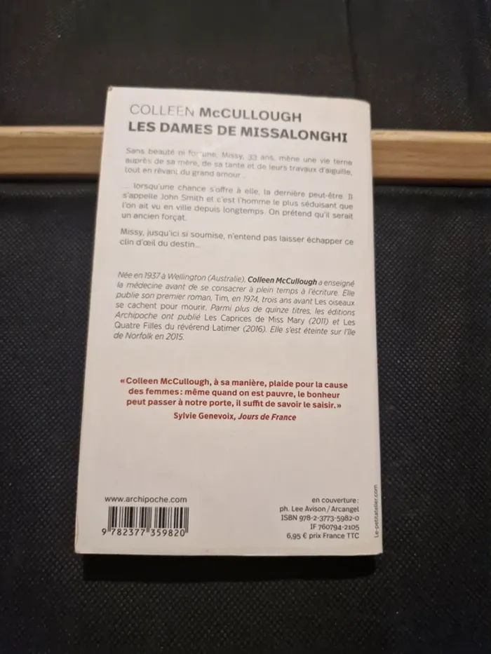 Les dames de Missalonghi - Colleen McCullough - photo numéro 5