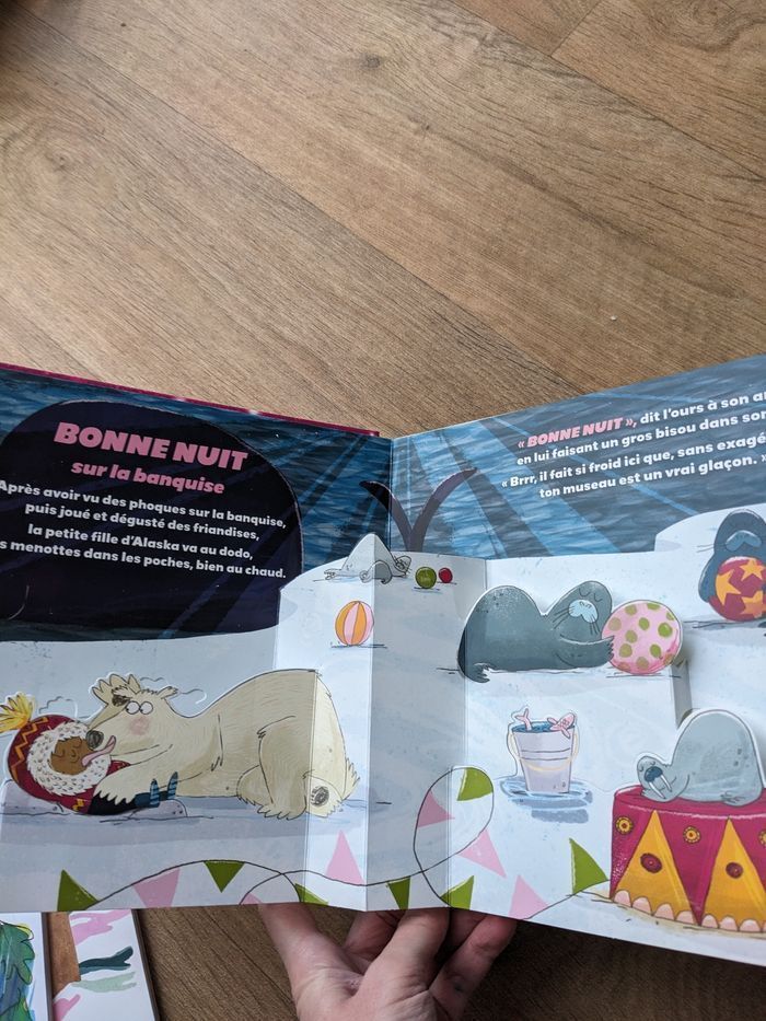 Livre bonne nuit les enfants pop up neuf - photo numéro 2