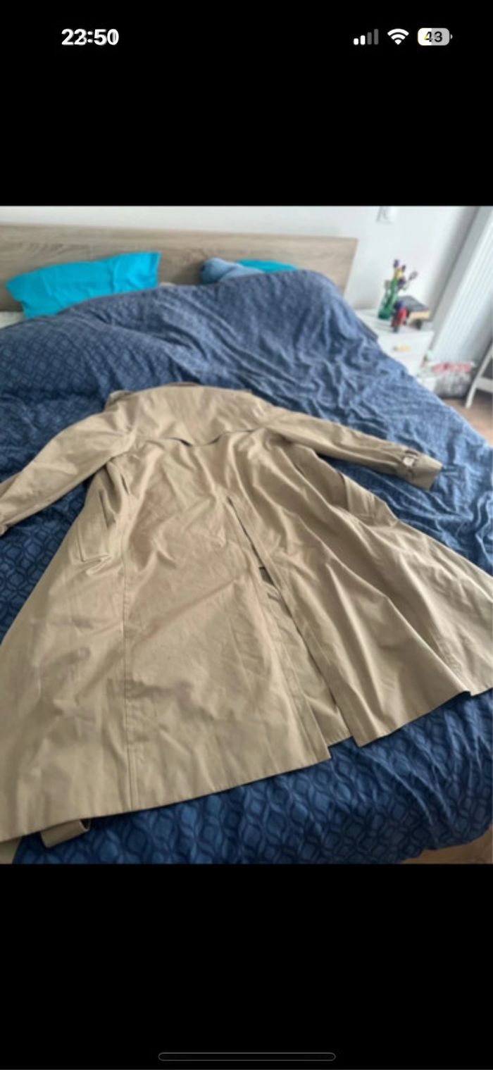 Trench-coat Burberry Kensington beige - photo numéro 5