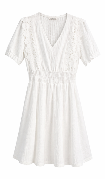 Robe Blanche  Cache Cache 
