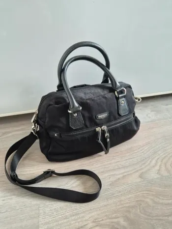 Sac a main bowling Hexagona noir