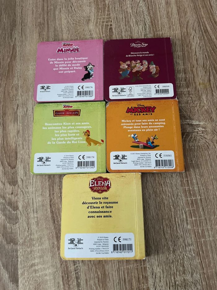 Lot livres cartonné Disney - photo numéro 2