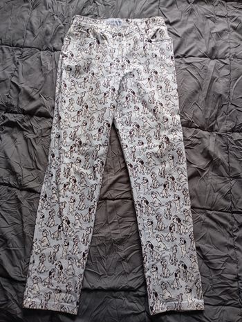 Pantalon vintage 101 dalmatiens Ernest le gamin taille 44 Disney 