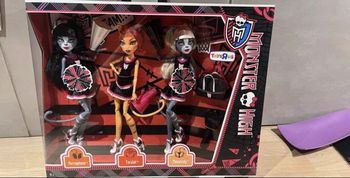 Monster High Trio Meowlody Purrsephone et l’orale 